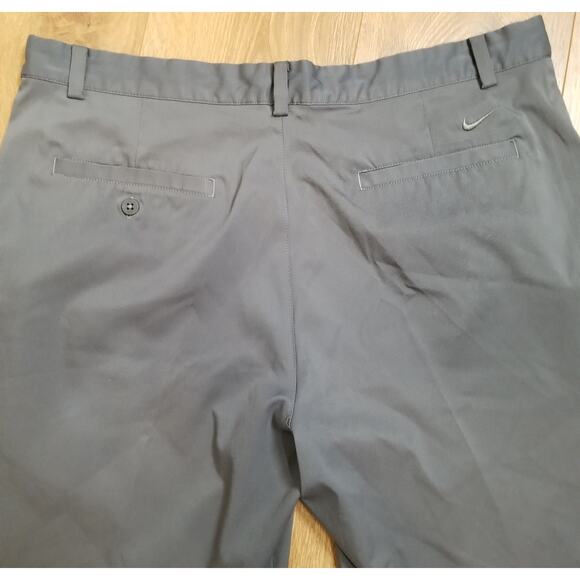 Nike Golf Standard Fit Men's Dri-Fit Gray Shorts 5 Pockets Size 38 - Picture 5 of 8